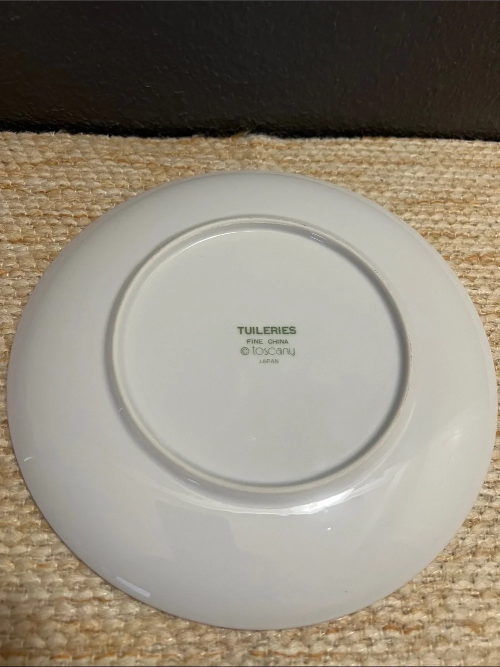 Tuileries Fine China Toscany Replacement Luncheon Plate